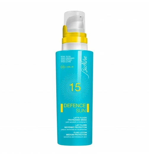 BIONIKE DEFENCE SUN LATTE FLUIDO PROTEZIONE MEDIA SPF 15 3 BIONIKE DEFENCE SUN LATTE FLUIDO PROTEZIONE MEDIA SPF 15
