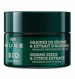 NUXE BIO GRAINES DE SESAME ET EXTRAIT D'AGRUMES MASCHERA DETOX ILLUMINANTE 50ML