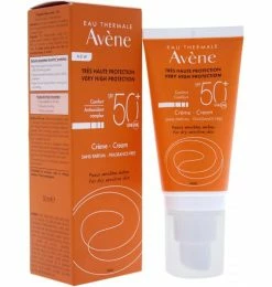 AVENE EAU THERMALE CREMA SOLARE VISO SPF 50+
