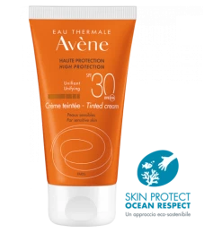 AVENE EAU THERMALE SOLARE CREMA COLORATA PROTEZIONE SPF30 50 ML