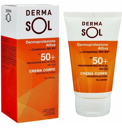 MEDA PHARMA SPA DERMASOL CREMA CORPO PROTEZIONE MOLTO ALTA SPF 50+ 3 MEDA PHARMA SPA DERMASOL CREMA CORPO PROTEZIONE MOLTO ALTA SPF 50+