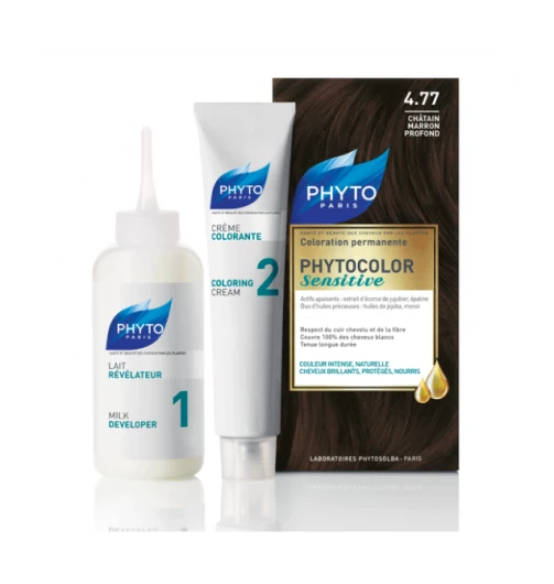 PHYTOCOLOR SENSITIVE 4.77 CASTANO CIOCCOLATO 3 PHYTOCOLOR SENSITIVE 4.77 CASTANO CIOCCOLATO