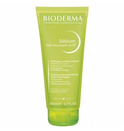 Bioderma Italia Srl SEBIUM GEL MOUSSANT ACTIF 200ML 3 Bioderma Italia Srl SEBIUM GEL MOUSSANT ACTIF 200ML