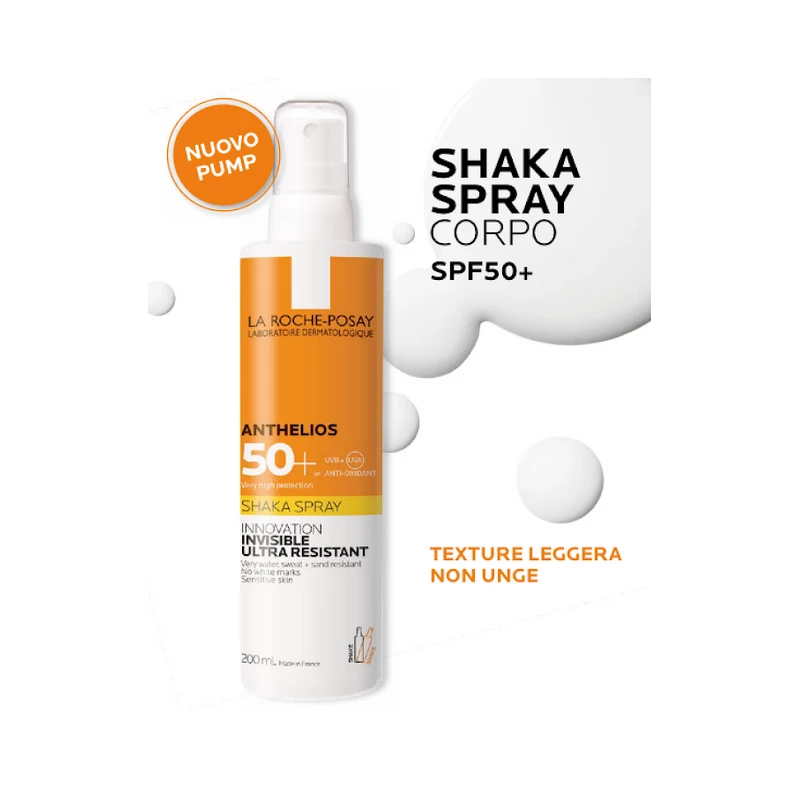 LA ROCHE-POSAY Anthelios Spray Ap Shaka 200ml 3 LA ROCHE-POSAY Anthelios Spray Ap Shaka 200ml