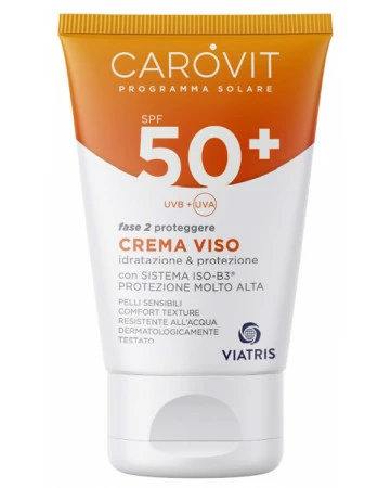 Carovit Solare Crema Viso 50+ 3 Carovit Solare Crema Viso 50+