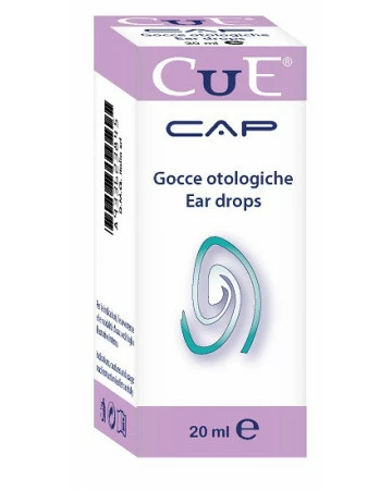 Cue Cap Gocce Otologiche 20ml 3 Cue Cap Gocce Otologiche 20ml