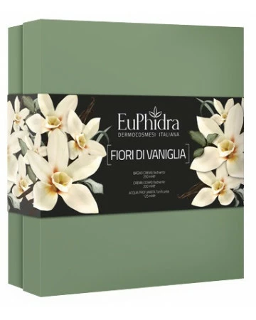 EUPHIDRA COFANETTO FIORI DI VANIGLIA CONTENENTE 1 BAGNO CREMA 1 ACQ PROFUMATA 1 3 EUPHIDRA COFANETTO FIORI DI VANIGLIA CONTENENTE 1 BAGNO CREMA 1 ACQ PROFUMATA 1
