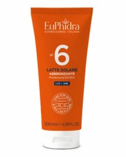 Euphidra Kaleido Latte Solare Abbronzante Spf6 200 Ml