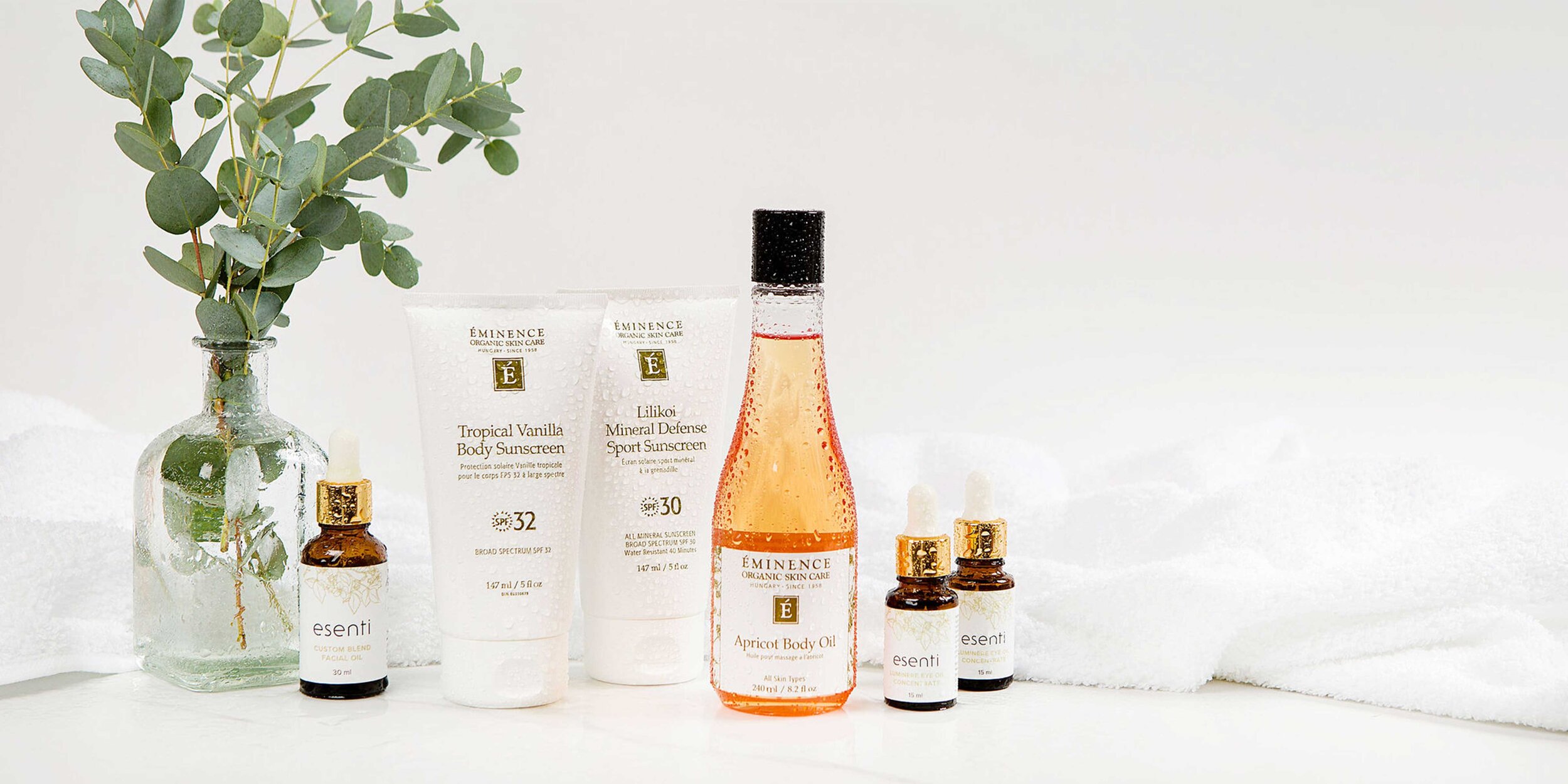 negozio di articoli per la cura del viso -negozio di articoli per la cura del viso free apricot oil promo banner