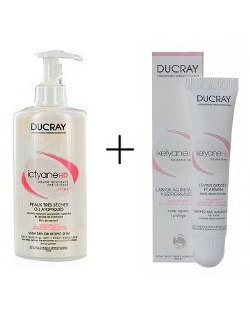 Ducray Ictyane Balsamo Hd 400ml+kely 3 Ducray Ictyane Balsamo Hd 400ml+kely