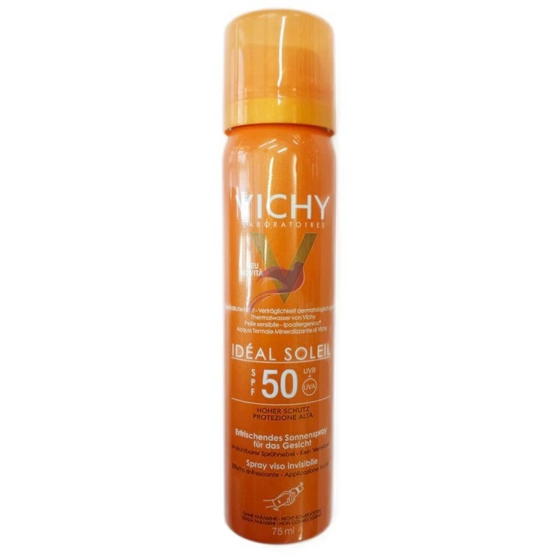 IDEAL SOLEIL SPRAY VISO INVISIBLE SPF50+ 75ML 3 IDEAL SOLEIL SPRAY VISO INVISIBLE SPF50+ 75ML