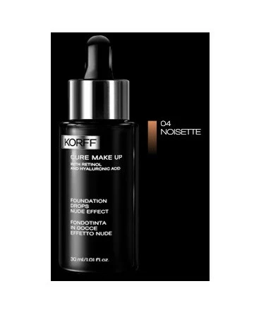 KORFF CURE MAKE UP FONDOTINTA GOCCE 04 NOISETTE 30 ML 3 KORFF CURE MAKE UP FONDOTINTA GOCCE 04 NOISETTE 30 ML
