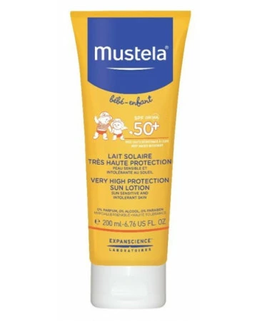 Mustela Latte Sol Spf50+ 200ml 3 Mustela Latte Sol Spf50+ 200ml