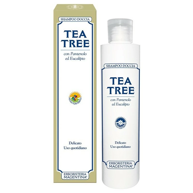 ERBORISTERIA MAGENTINA Srl TEA TREE SHAMPOODOCCIA 200ML 3 ERBORISTERIA MAGENTINA Srl TEA TREE SHAMPOODOCCIA 200ML