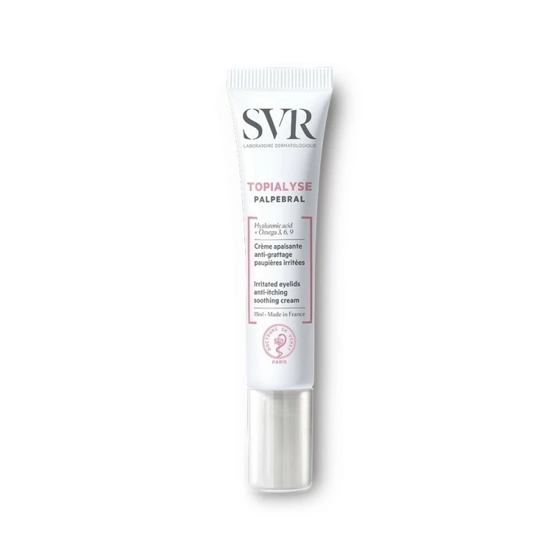 Laboratoires SVR SVR Topialyse Palpebral Crema Lenitiva Anti Prurito Per Palpebre Irritate 15ml 3 Laboratoires SVR SVR Topialyse Palpebral Crema Lenitiva Anti Prurito Per Palpebre Irritate 15ml